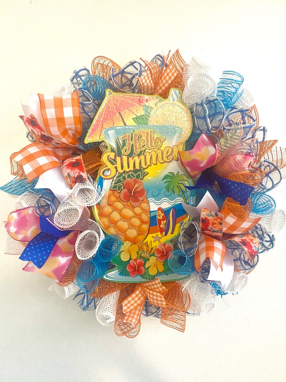 Hello Summer Door Wreath